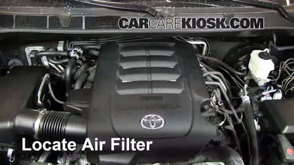 2012 Toyota Sequoia SR5 4.6L V8 Filtro de aire (motor) Control